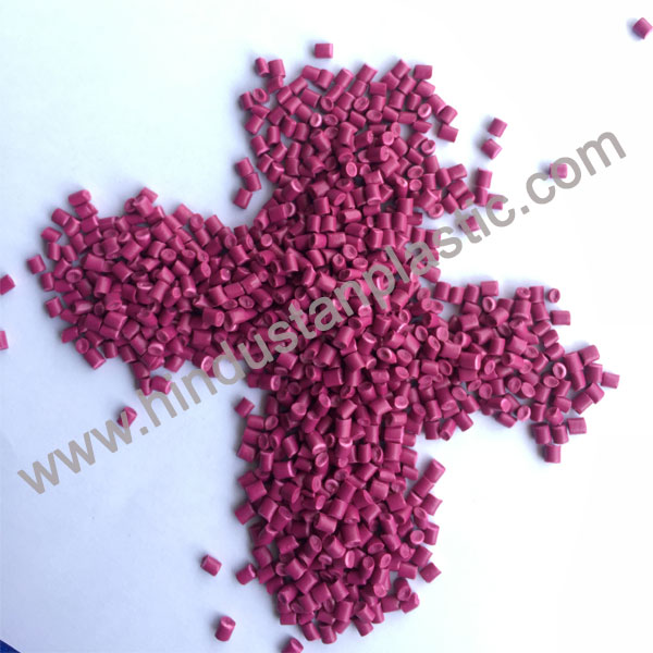 Pink PP Color Granules In Rai